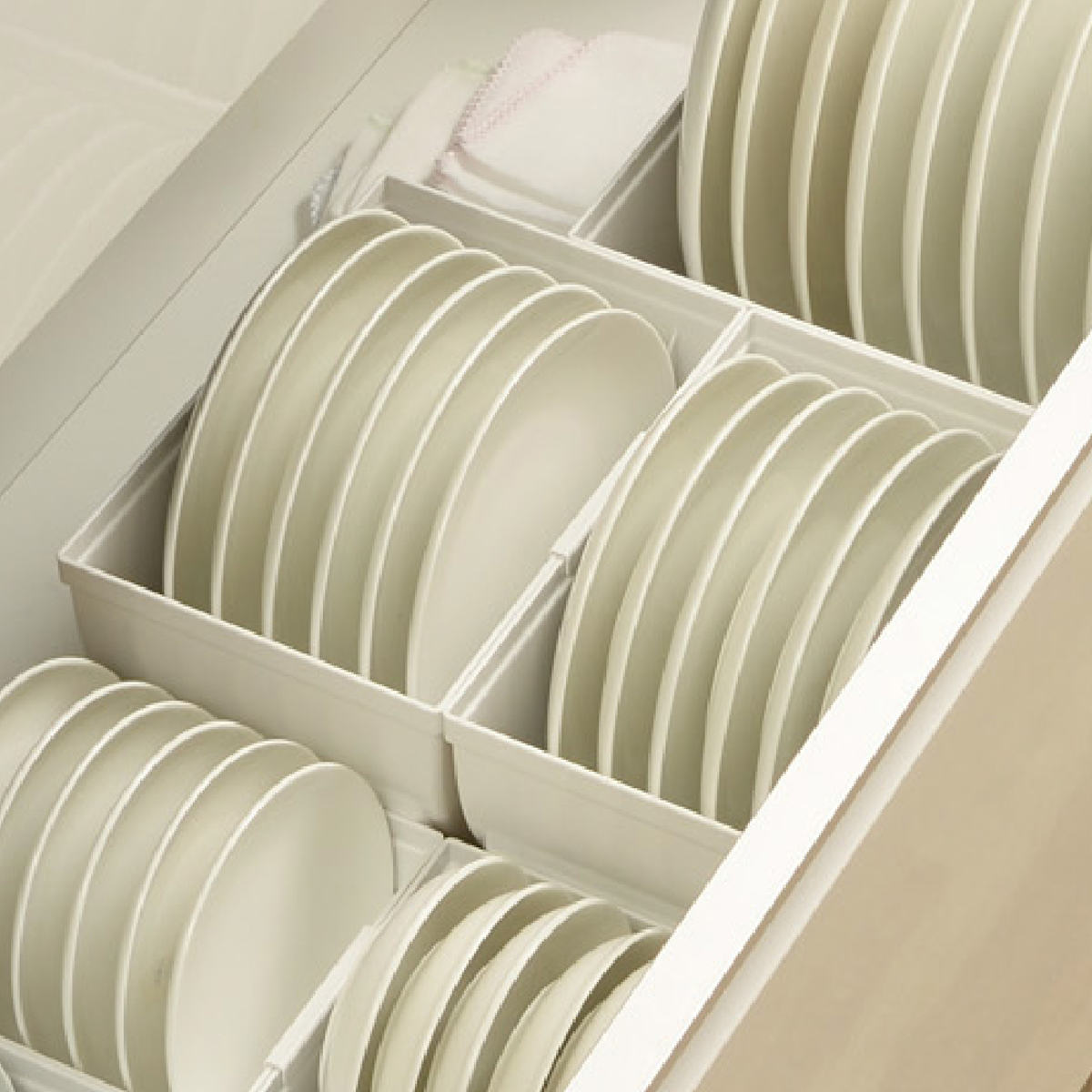 キッチン 収納 ディッシュスタンド トトノ 引き出し用 ディッシュスタンドR レギュラー ( キッチン収納ケース 皿立て ディッシュラック 食器 食器立て 食器ラック シンク下 食器棚収納 シンク収納 食器棚 システムキッチン )