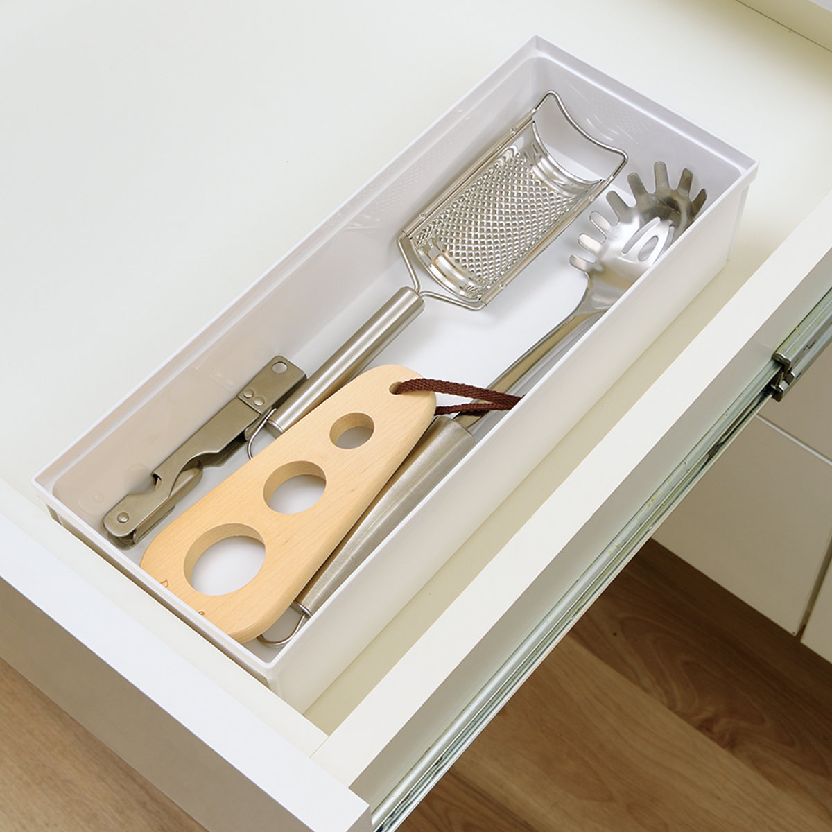 カトラリーケース 4点セット トトノ 引き出し用 カトラリーポケット 4サイズ ( totono カトラリートレー ツールケース カトラリー収納 日本製 抗菌 引出し収納 キッチン収納ケース 整理 組み合わせ スライド 整理ケース シンク収納 )