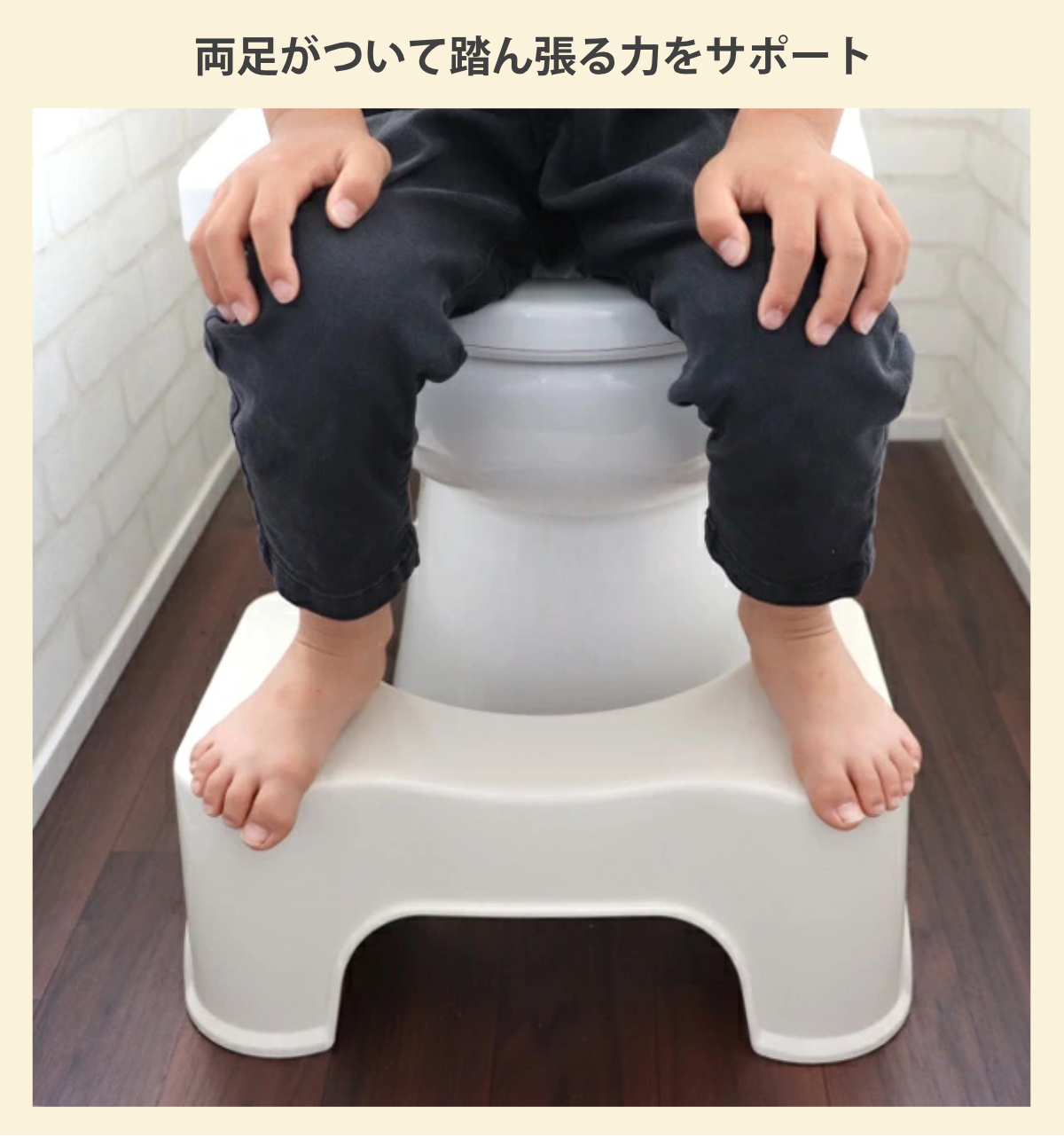 補助便座 トイレスムーズステップ S リッチェル 2点セット ( 踏台 トイトレ 補助 便座 トイレトレーニング トイレ 練習 踏み台 子供 子ども用 シンプル ステップ コンパクト 省スペース )