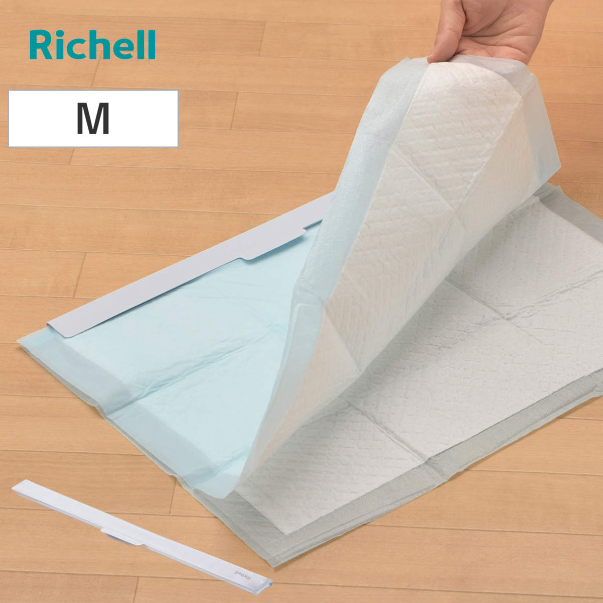 クリップ ペットシーツ用 つなげるシーツクリップ M （ ペットシーツ シーツ固定クリップ ペットトイレ用品 リッチェル ペットシーツ固定 マグネットクリップ シーツズレ防止 マグネット ）