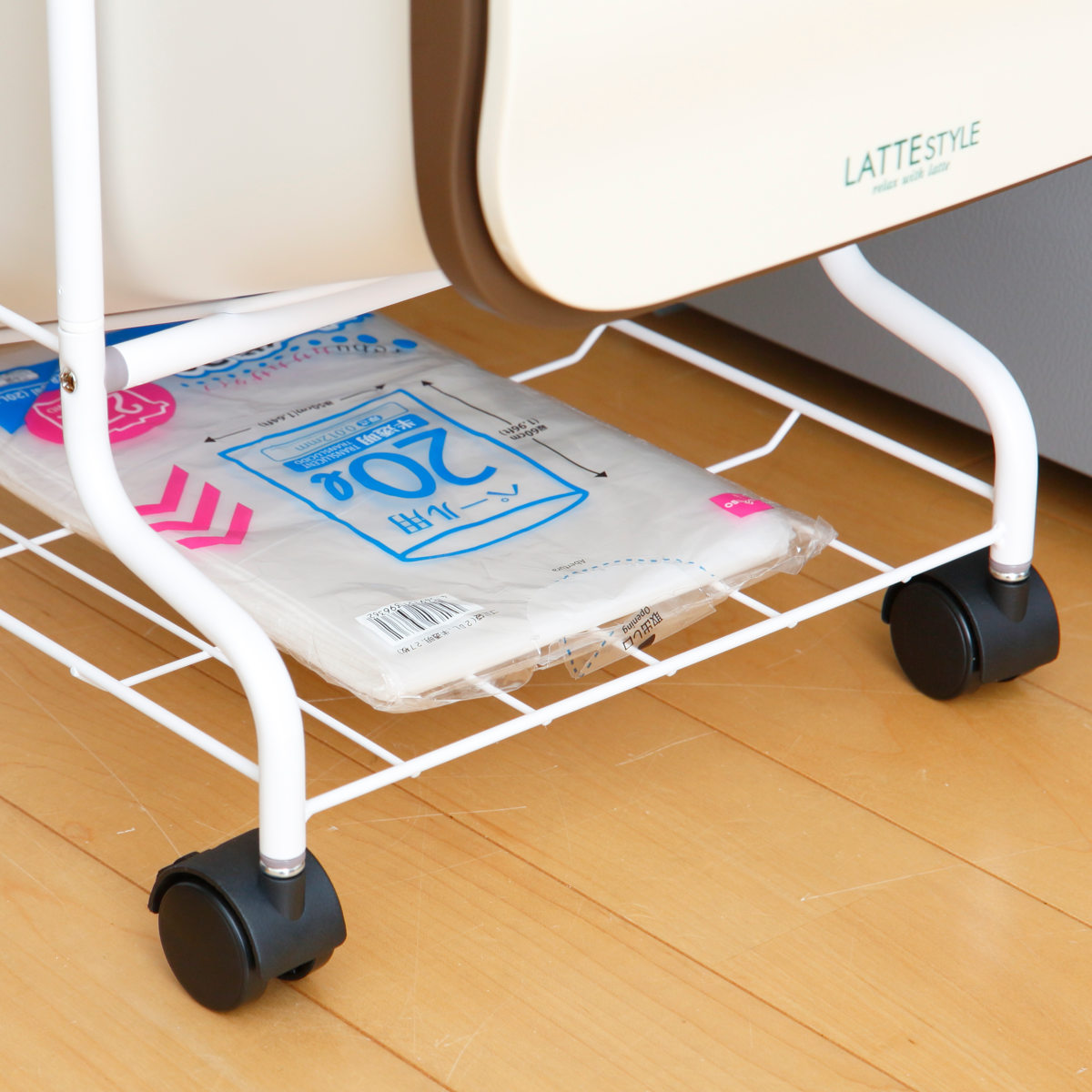 ゴミ箱 4段 Nラテスタイル スタンドダストボックス （ ごみ箱