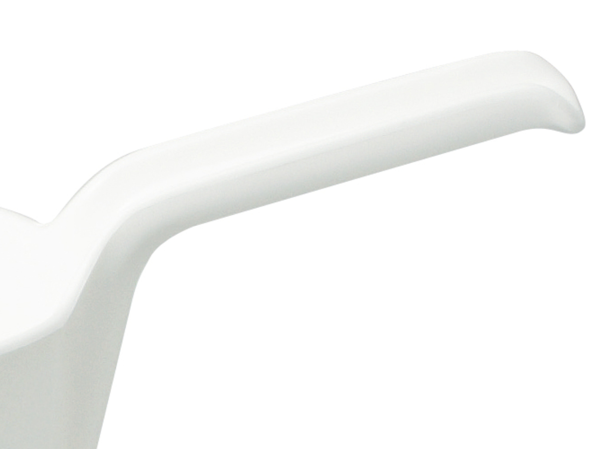 手桶 HOME&HOME ( 手おけ 湯桶 湯おけ 風呂おけ 桶 ホーム&ホーム シンプル ベーシック ホワイト バス用品 風呂桶 バスグッズ 清潔感 光沢 )