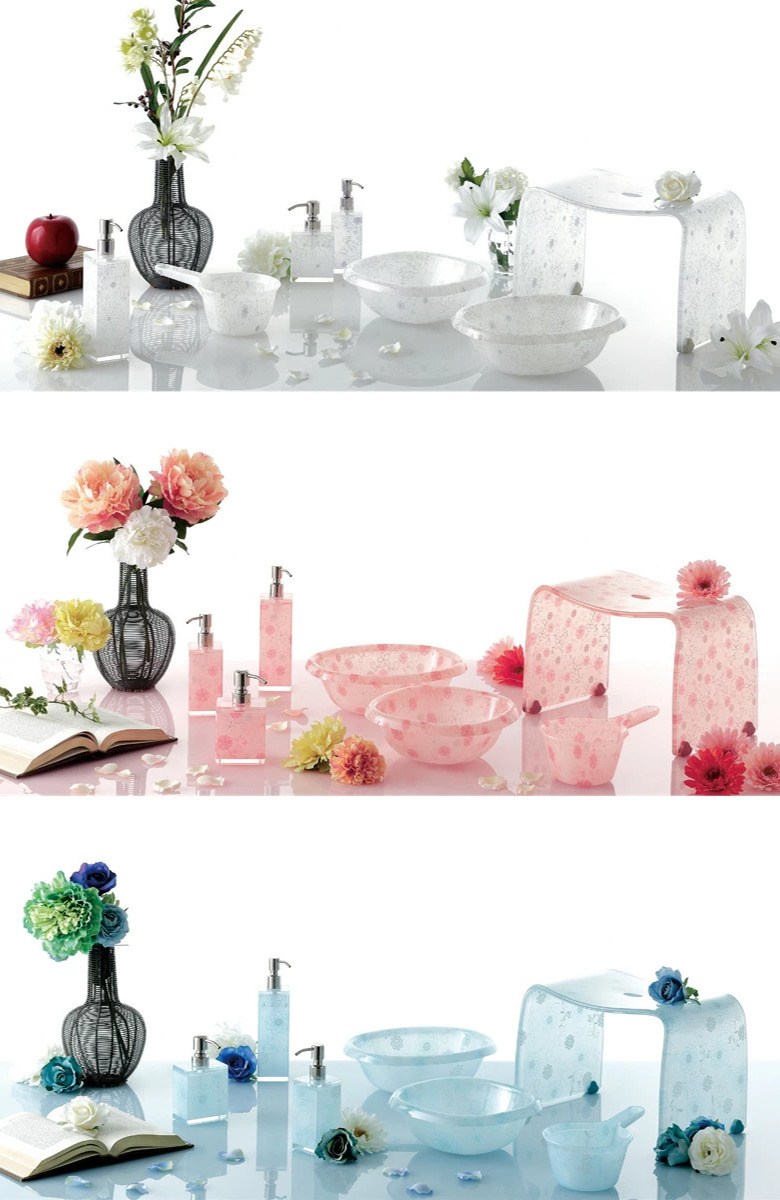 ソープディスペンサー 340ml 泡で出るタイプ フィルロ シュシュ ムースボトル ( ディスペンサーボトル 泡タイプ 泡用 詰め替え ボトル 泡せっけん お風呂 詰め替え容器 ボディソープ ハンドソープ 石けん 洗面 バス用品 おしゃれ ) 【ペールブルー】 ペールブルー