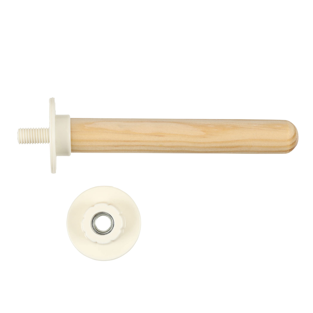 止まり木 鳥 ループ バディ ウッドパーチ ( 鳥用止まり木 とまり木 鳥のおもちゃ 鳥グッズ ペット用品 天然木 ケージ インコ 小鳥 文鳥 ペット ストレス軽減 運動 ) 【ホワイト】 ホワイト