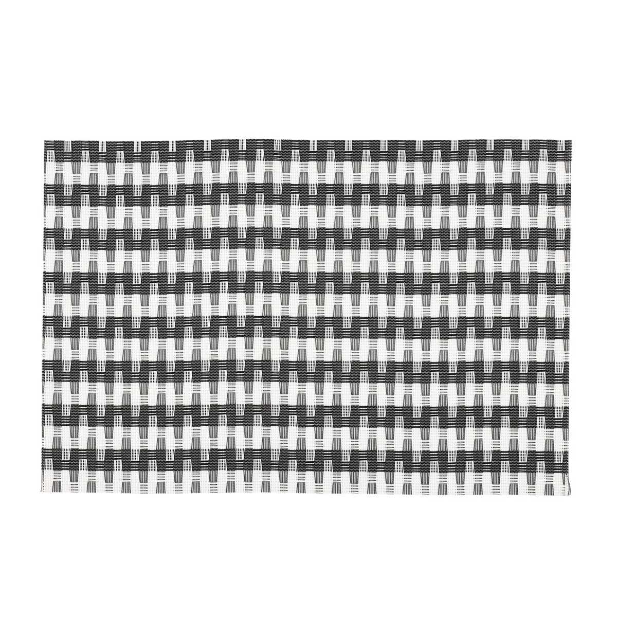 ランチョンマット アプリクス イリュージョン ( 45×30cm おしゃれ 撥水 洗える 角型 長方形 PVC マット モダン シンプル 北欧 食卓 ) 【ブルー】 ブルー