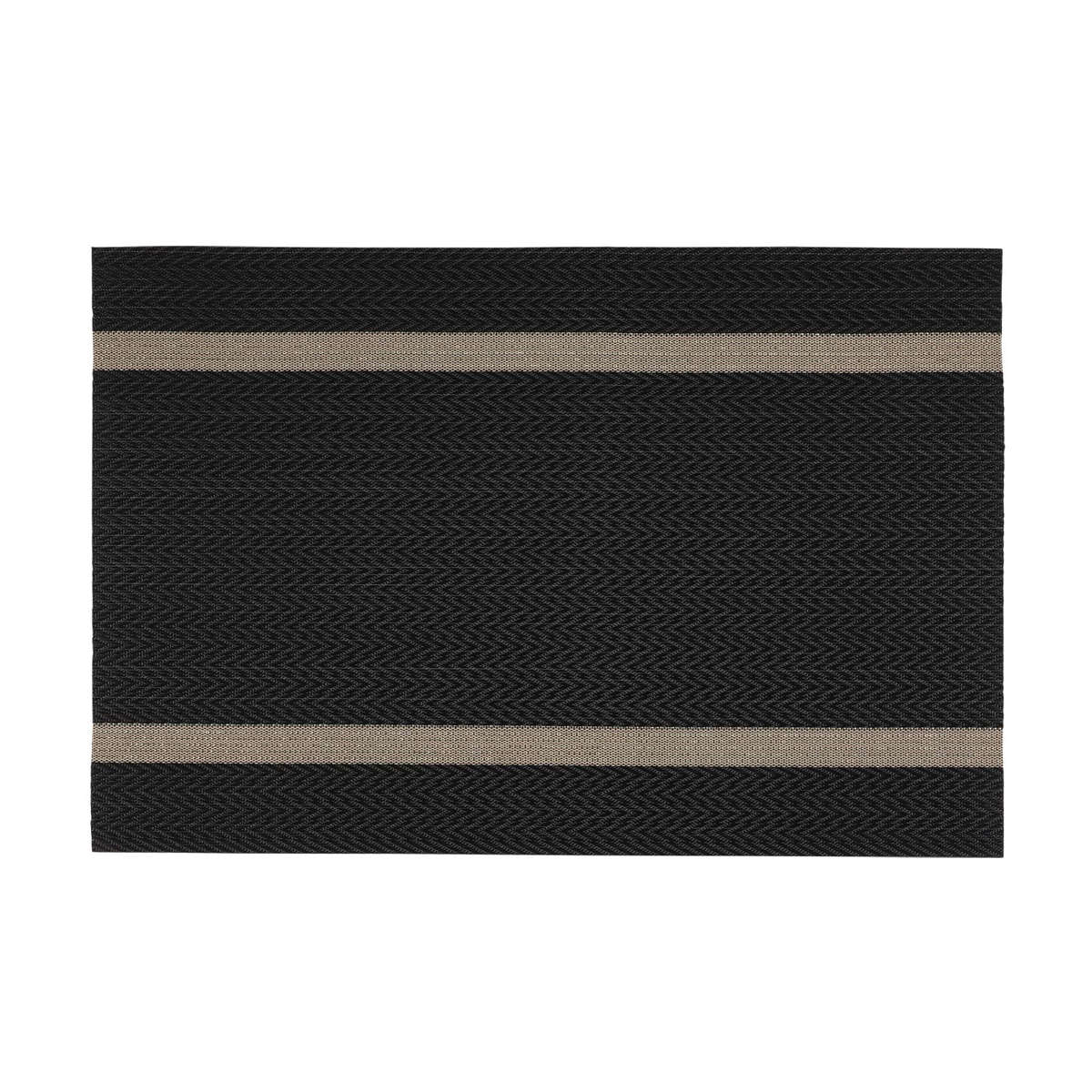 ランチョンマット アプリクス シェブロン 同色4枚セット ( 45×30cm おしゃれ 撥水 洗える テーブルマット PVC マット 角型 長方形 モダン シンプル 北欧 シック 食卓 ) 【ブルー】 ブルー