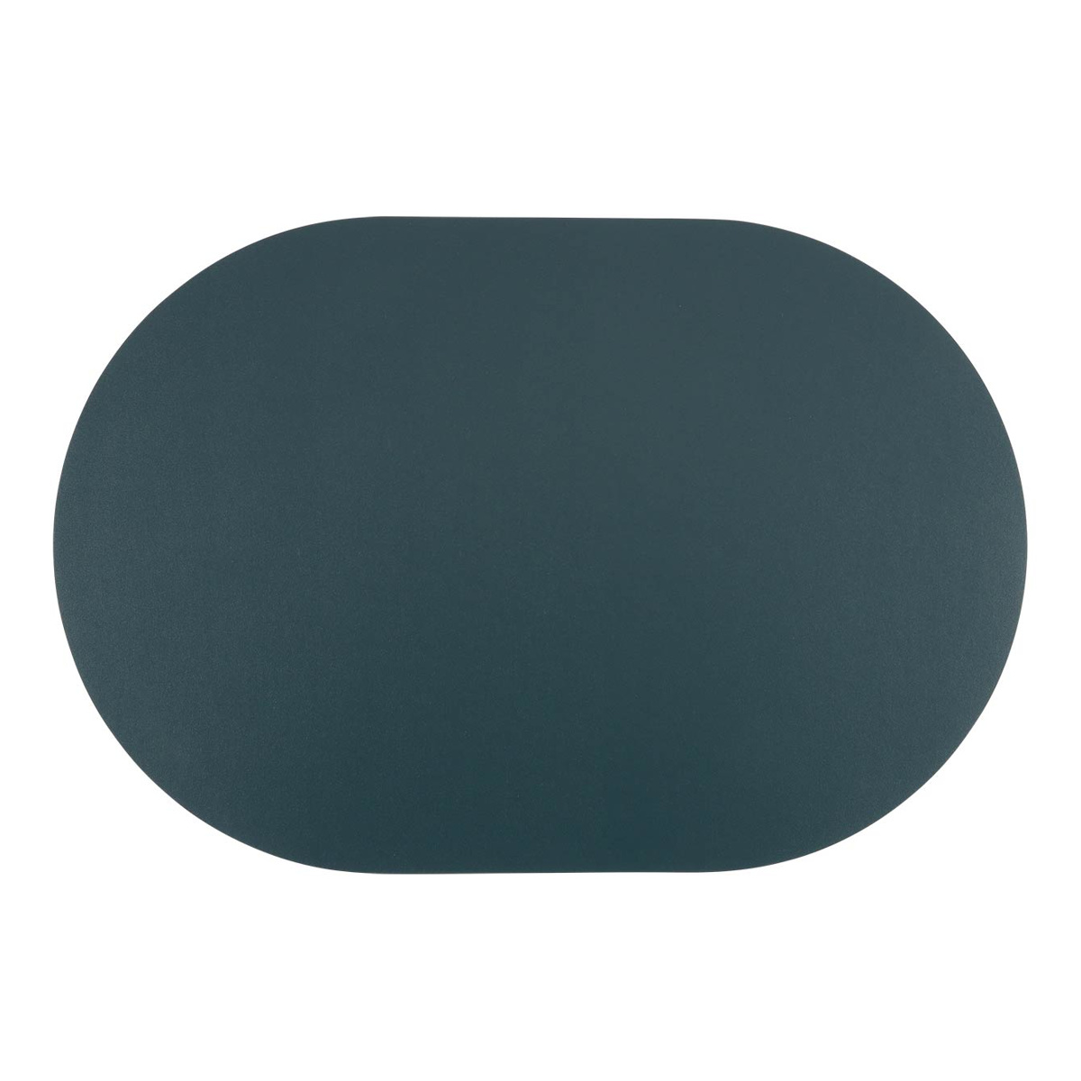 ランチョンマット アプリクス オーバル ( 45×30cm おしゃれ 撥水 洗える PVC テーブルマット エレガント シンプル 食卓 ) 【グリーン】 グリーン