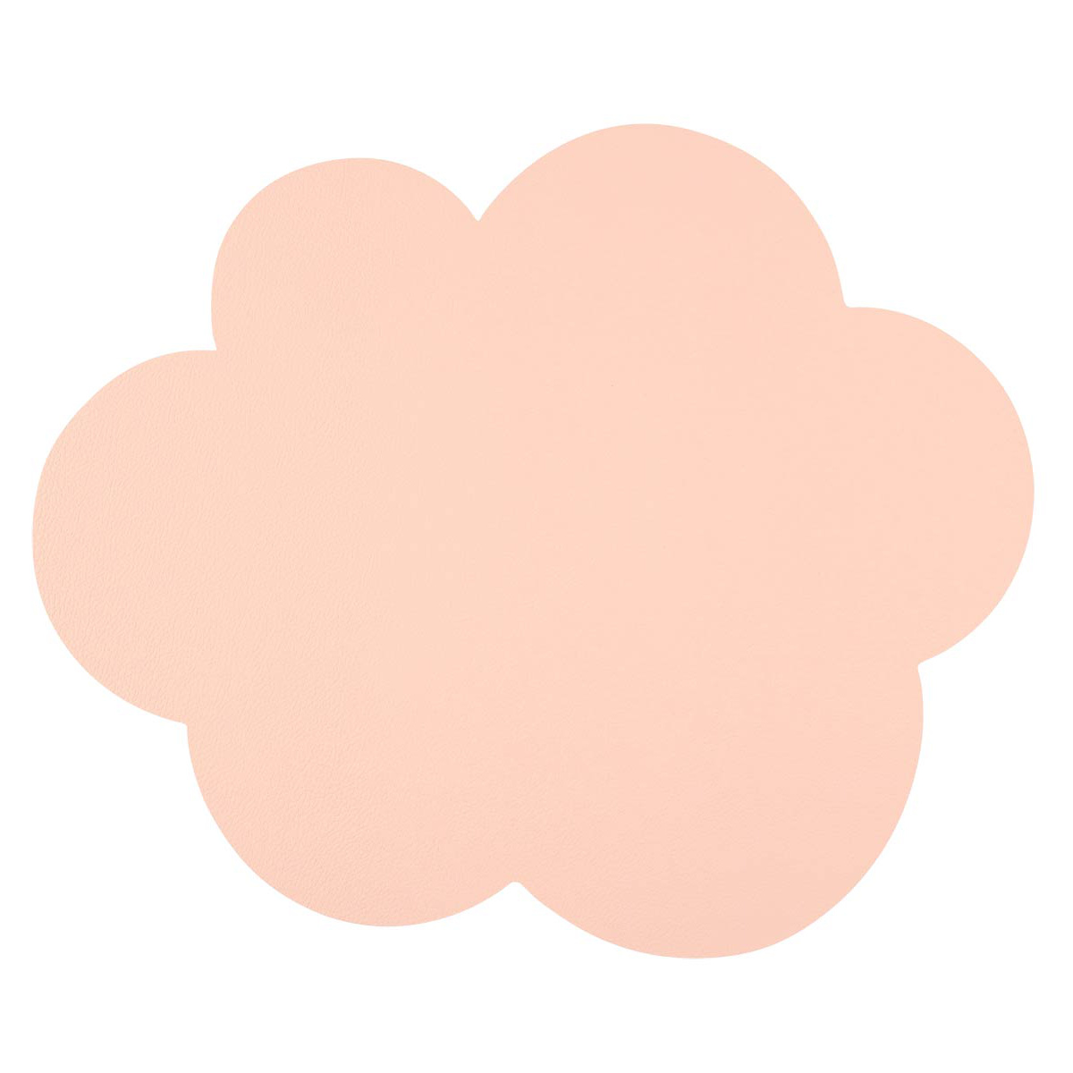 ランチョンマット アプリクス クラウド ( 42×35cm おしゃれ 撥水 洗える PVC リバーシブル テーブルマット エレガント 食卓 雲型 クラウド型 ) 【ブラウン×ブラック】 ブラウン×ブラック