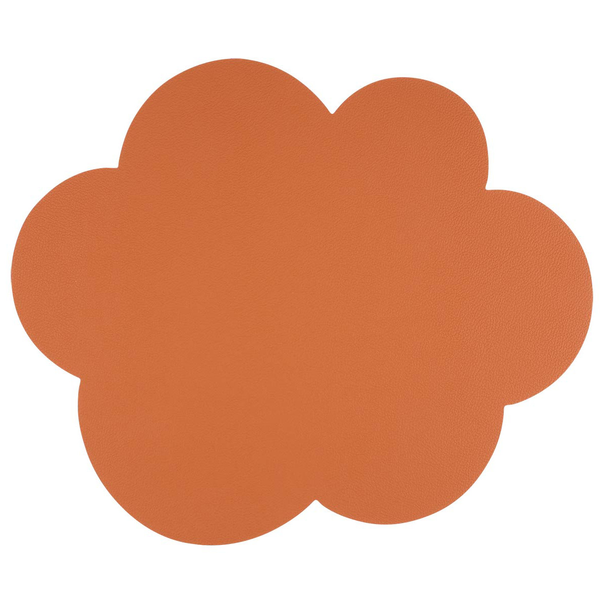 ランチョンマット アプリクス クラウド ( 42×35cm おしゃれ 撥水 洗える PVC リバーシブル テーブルマット エレガント 食卓 雲型 クラウド型 ) 【ブラウン×ブラック】 ブラウン×ブラック