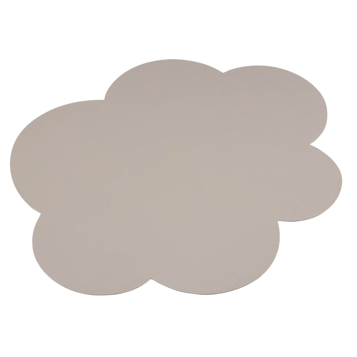 ランチョンマット アプリクス クラウド ( 42×35cm おしゃれ 撥水 洗える PVC リバーシブル テーブルマット エレガント 食卓 雲型 クラウド型 ) 【ブラウン×ブラック】 ブラウン×ブラック