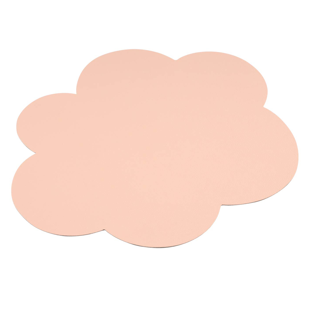 ランチョンマット アプリクス クラウド ( 42×35cm おしゃれ 撥水 洗える PVC リバーシブル テーブルマット エレガント 食卓 雲型 クラウド型 ) 【ブラウン×ブラック】 ブラウン×ブラック