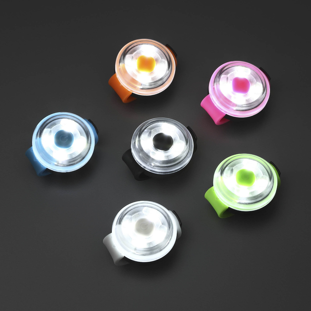 ライト 散歩 犬 ループセイフ ウルトラLED ( 夜 お散歩 お散歩ライト LED 光る 犬用ライト 防水 充電式 お出かけ 夜散歩 生活防水 明るい おしゃれ 犬用 安心 安全 事故防止 ペット用品 充電 USB充電 超軽量 簡単取付 コンパクト ) 【ブラック】 ブラック