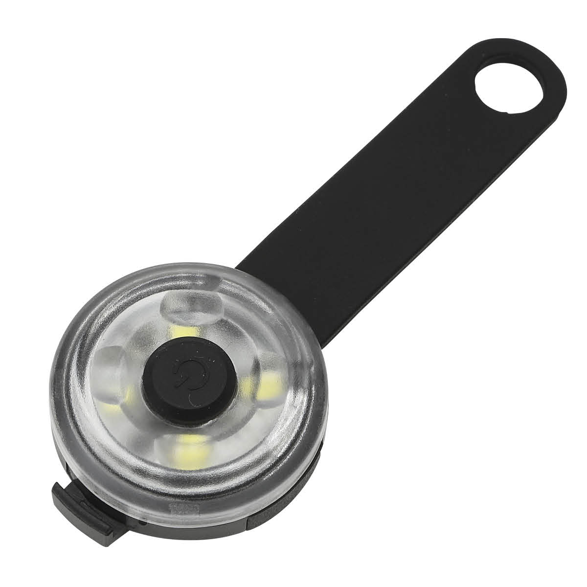 ライト 散歩 犬 ループセイフ ウルトラLED ( 夜 お散歩 お散歩ライト LED 光る 犬用ライト 防水 充電式 お出かけ 夜散歩 生活防水 明るい おしゃれ 犬用 安心 安全 事故防止 ペット用品 充電 USB充電 超軽量 簡単取付 コンパクト ) 【ブラック】 ブラック