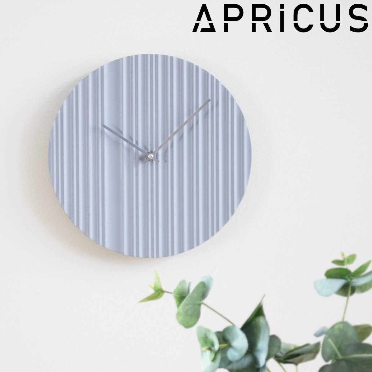 掛け時計 リプル シンプル 秒針なし 静音 ( 時計 壁掛け時計 ウォールクロック アナログ 壁 かけ時計 掛時計 単三電池 おしゃれ ラインデザイン 数字なし とけい クロック 壁かけ時計 壁掛け インテリア 外装箱付き ) 【ブラック】