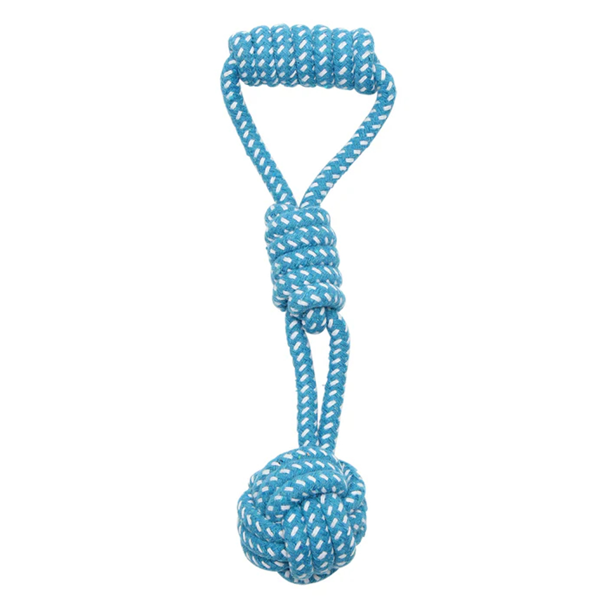 犬用おもちゃ ループ ノッティー ボールハンドル ペット （ 犬用 おもちゃ ロープ 引っ張り合い 犬 玩具 ストレス解消 ボール デンタルケア 噛む ペットトイ ペットおもちゃ ペット用 ひっぱりおもちゃ ペット用品 ）