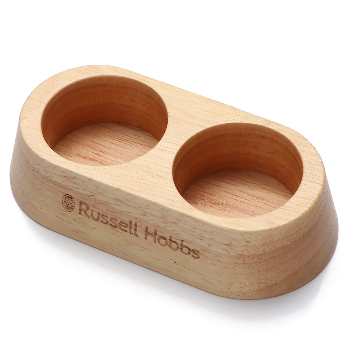 Russell Hobbs 電動ミル ミニ 2本セット 木製スタンド付き ソルト&ペッパーミル ( ラッセルホブス ミル 2個 電池式 ソルトミル ワンプッシュ セラミック刃 ウッドスタンド付き 小さめ 胡椒 岩塩 ) 【ブラック】 ブラック