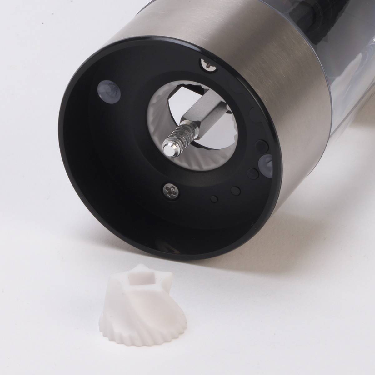 Russell Hobbs 充電式 電動ミル 木製スタンド付き ゴマミル ( ラッセルホブス ミル USB ごまミル 胡麻ミル ウッドスタンド付き ごま 胡麻 ゴマ すりごま すりゴマ LED )