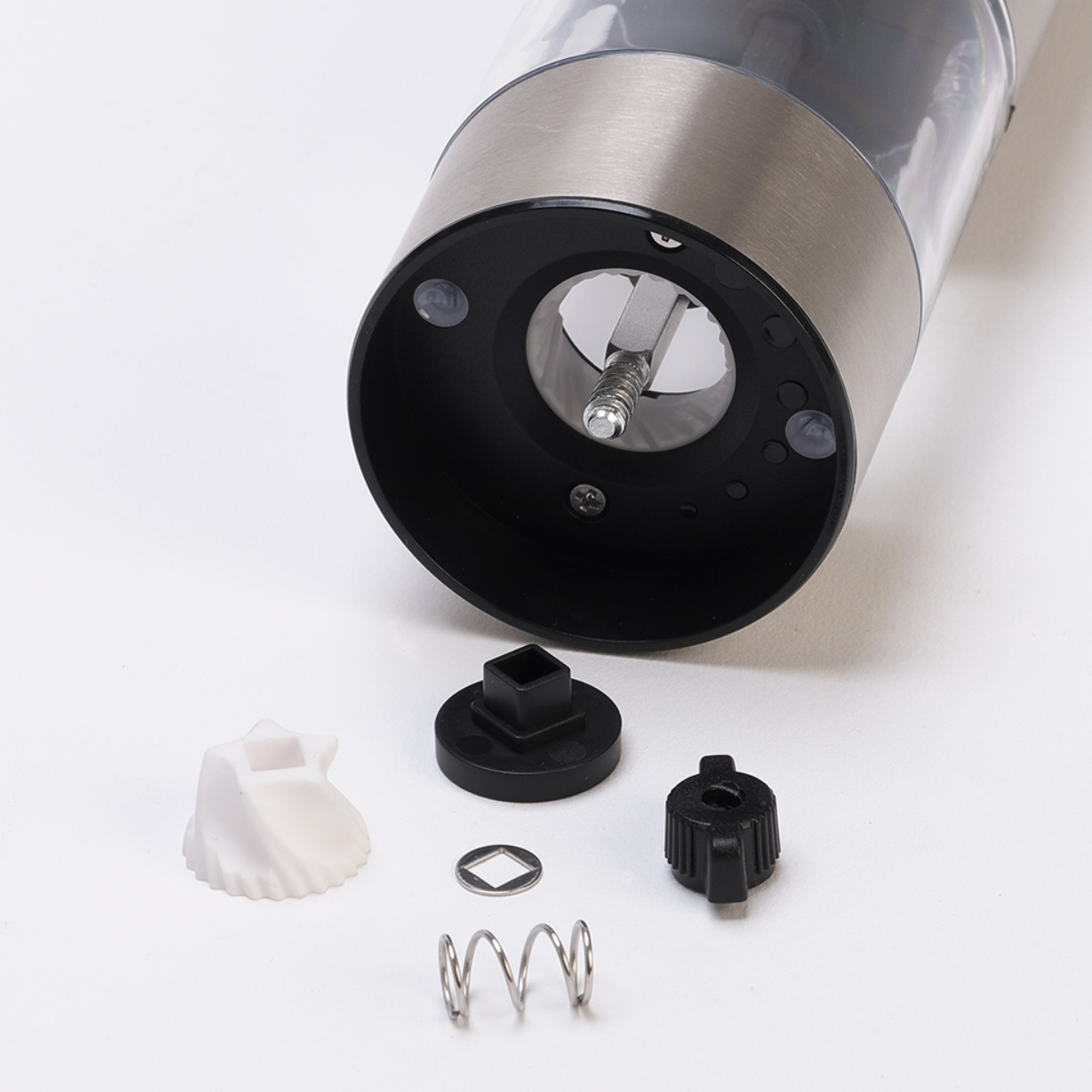 Russell Hobbs 充電式 電動ミル 木製スタンド付き ゴマミル ( ラッセルホブス ミル USB ごまミル 胡麻ミル ウッドスタンド付き ごま 胡麻 ゴマ すりごま すりゴマ LED )