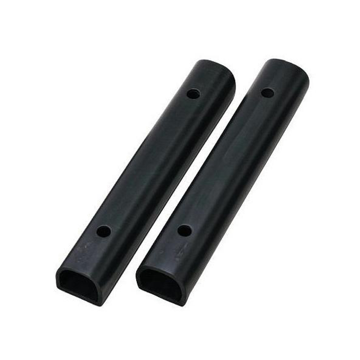 車止め カーストップ ゴム製 7cm角×45cm 2個組 （ 駐車場用品 ）