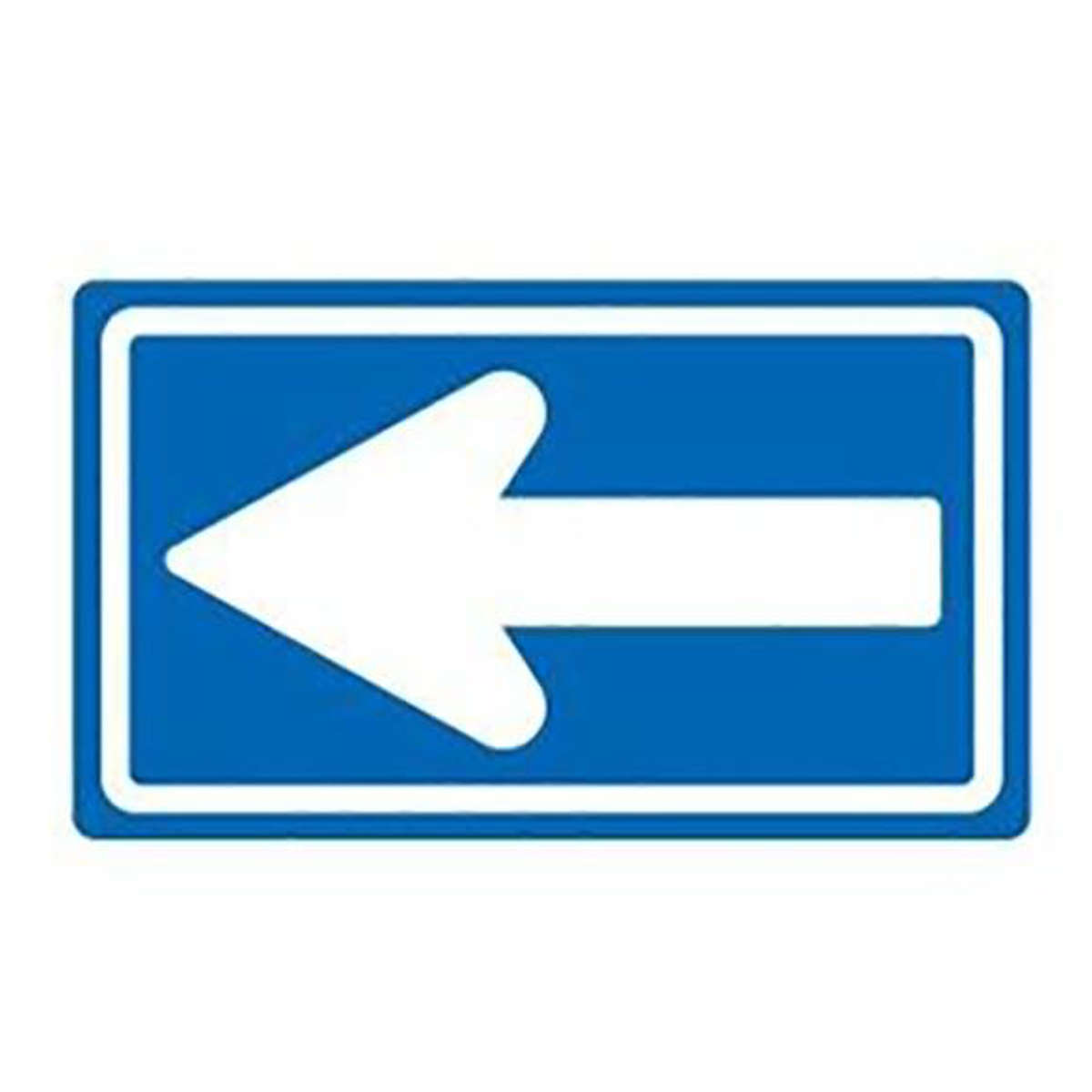 標識 道路標識 平リブタイプ 反射 矢印 一方通行 道路326-A AL ( 安全標識 表示 表示シート 構内 平リブ標識 )