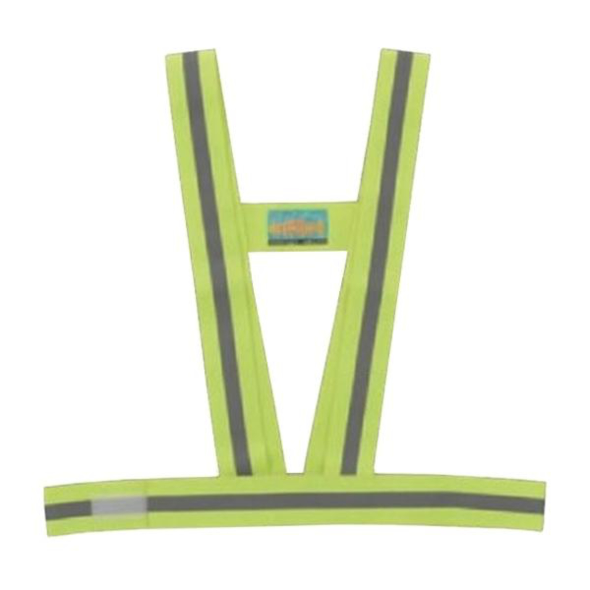 蛍光反射ベスト フィットベスト ベスト 蛍光 反射 防犯パトロールベスト イエロー フリーサイズ （ 防犯パトロール 防犯 パトロール 反射タイプ 夜間作業 駐車場 ショートベスト 夜間 作業 黄色 交通パトロール 小学校 安全用品 ）