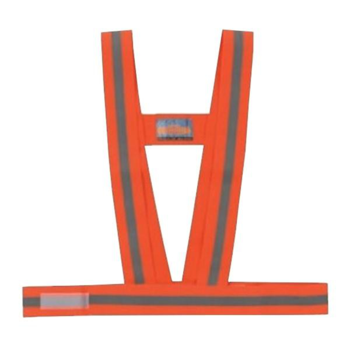 蛍光反射ベスト フィットベスト ベスト 蛍光 反射 防犯パトロールベスト オレンジ フリーサイズ （ 防犯パトロール 防犯 パトロール 反射タイプ 夜間作業 駐車場 ショートベスト 夜間 作業 交通パトロール 小学校 安全用品 ）