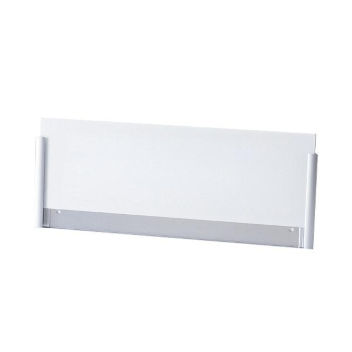 ルームプレート 差込みタイプ 室名-120 アクリル 白 無地 日本製 ( 片面表示 室名札 部屋名 部屋 ドア 扉 ドアプレート 表示プレート アパート マンション 玄関 緑十字 日本緑十字 案内 )