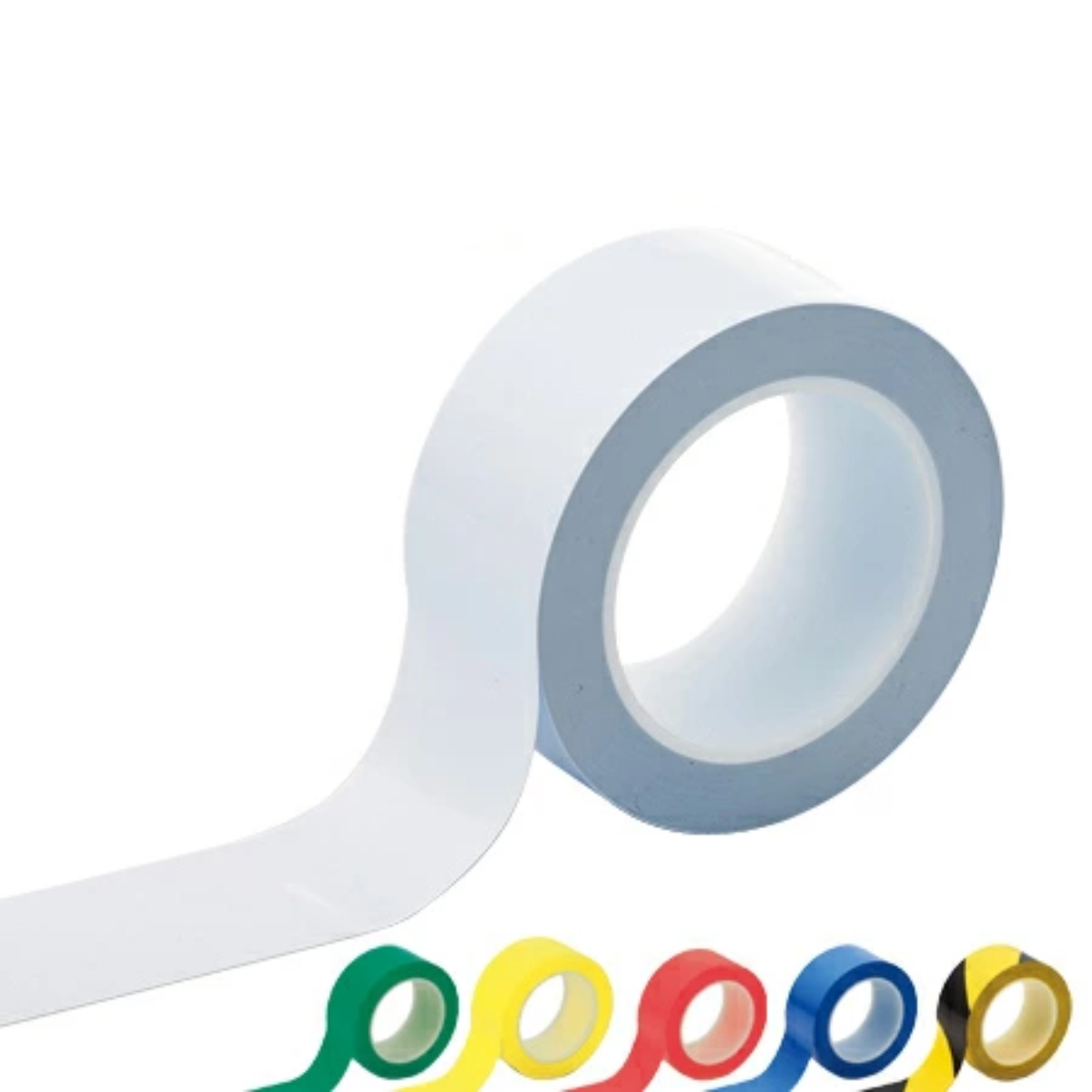 クリーンルーム用 ラインテープ 5cm×33m巻 ( 粘着テープ 区画整理 線引き ライン引き ) 【グリーン】 グリーン