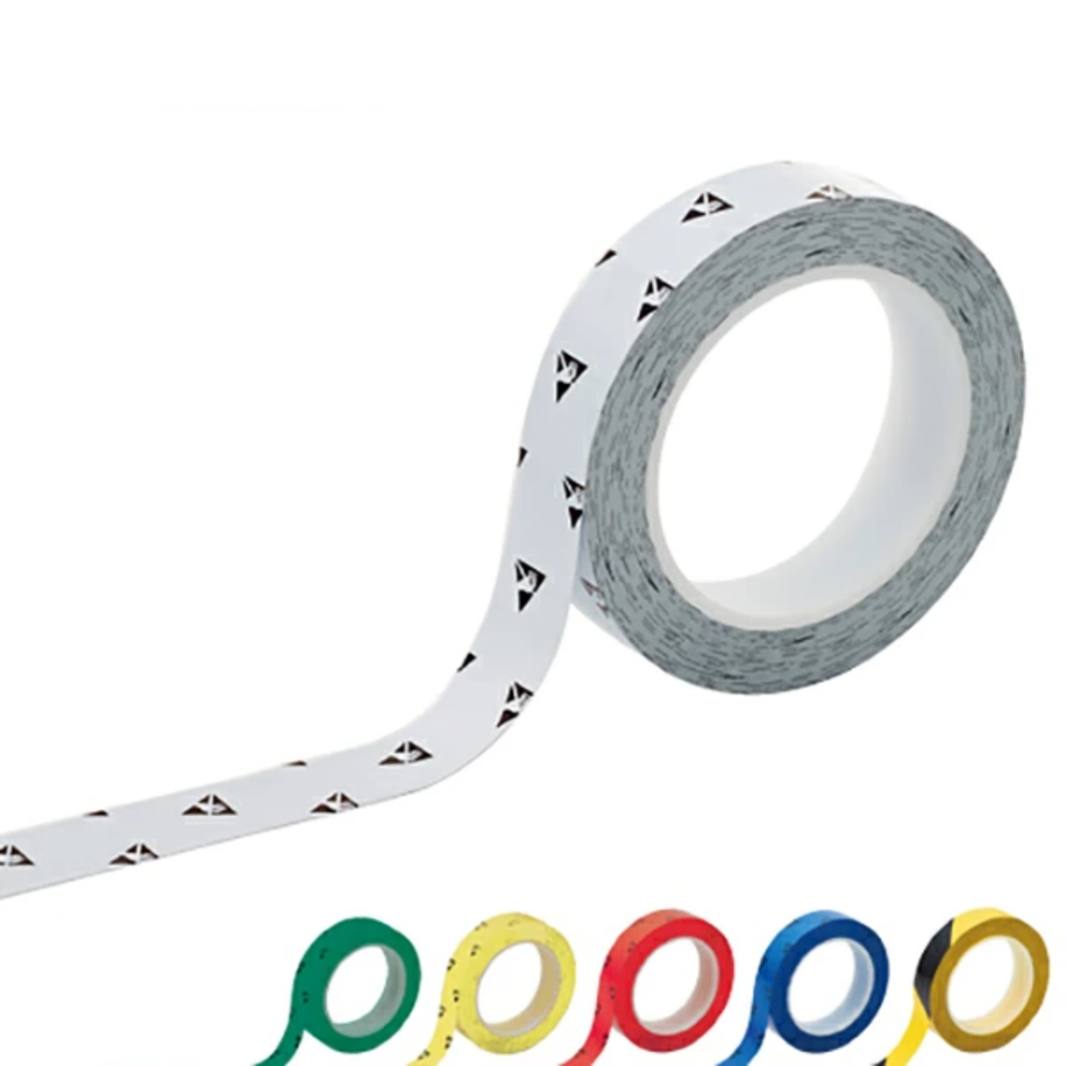 クリーンルーム用 ラインテープ 帯電防止加工 2.5cm×33m巻 ( 粘着テープ 区画整理 線引き ライン引き ) 【ブルー】