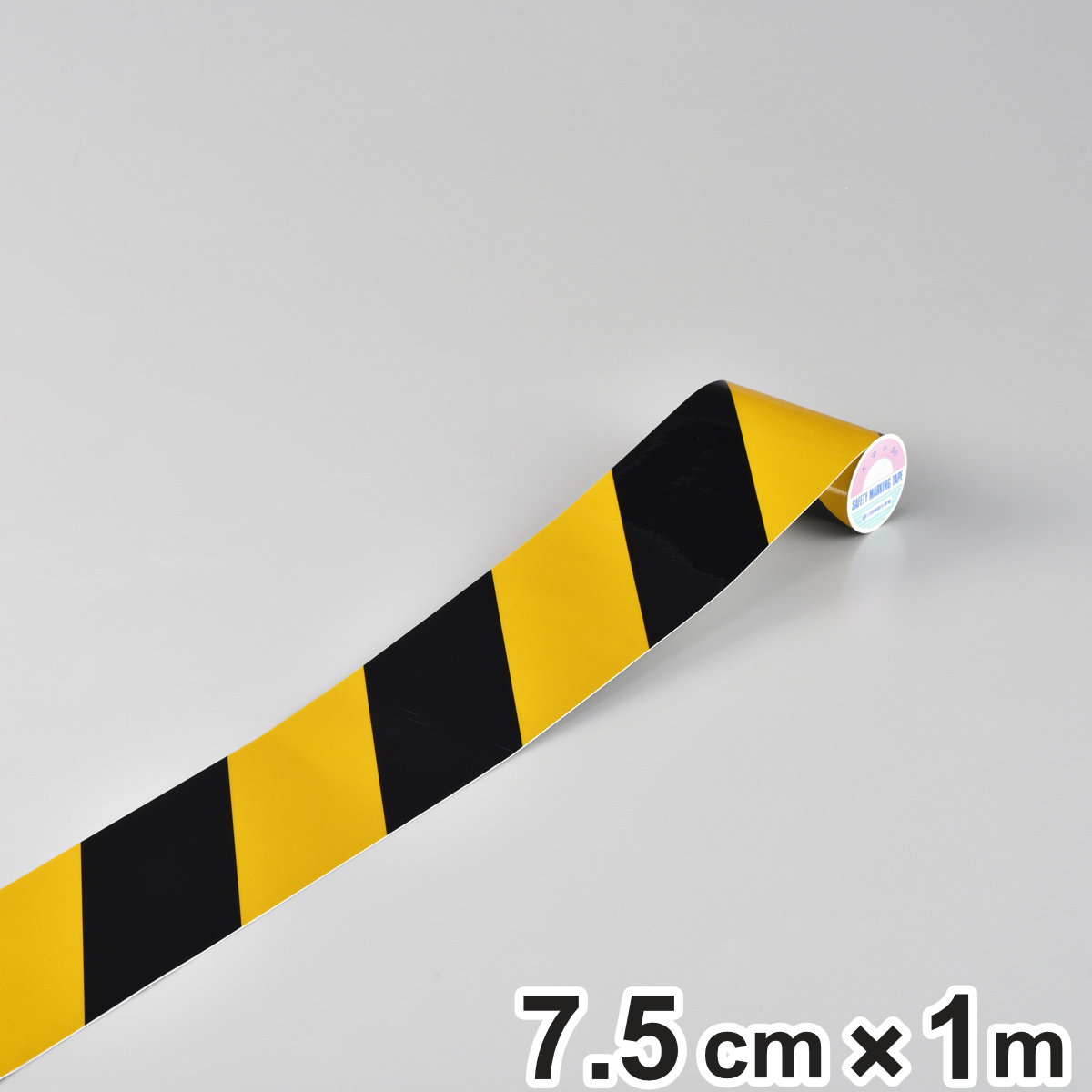 反射トラテープ 離けい紙付 幅7.5cm×1m巻 （ 粘着テープ 安全用品 ）