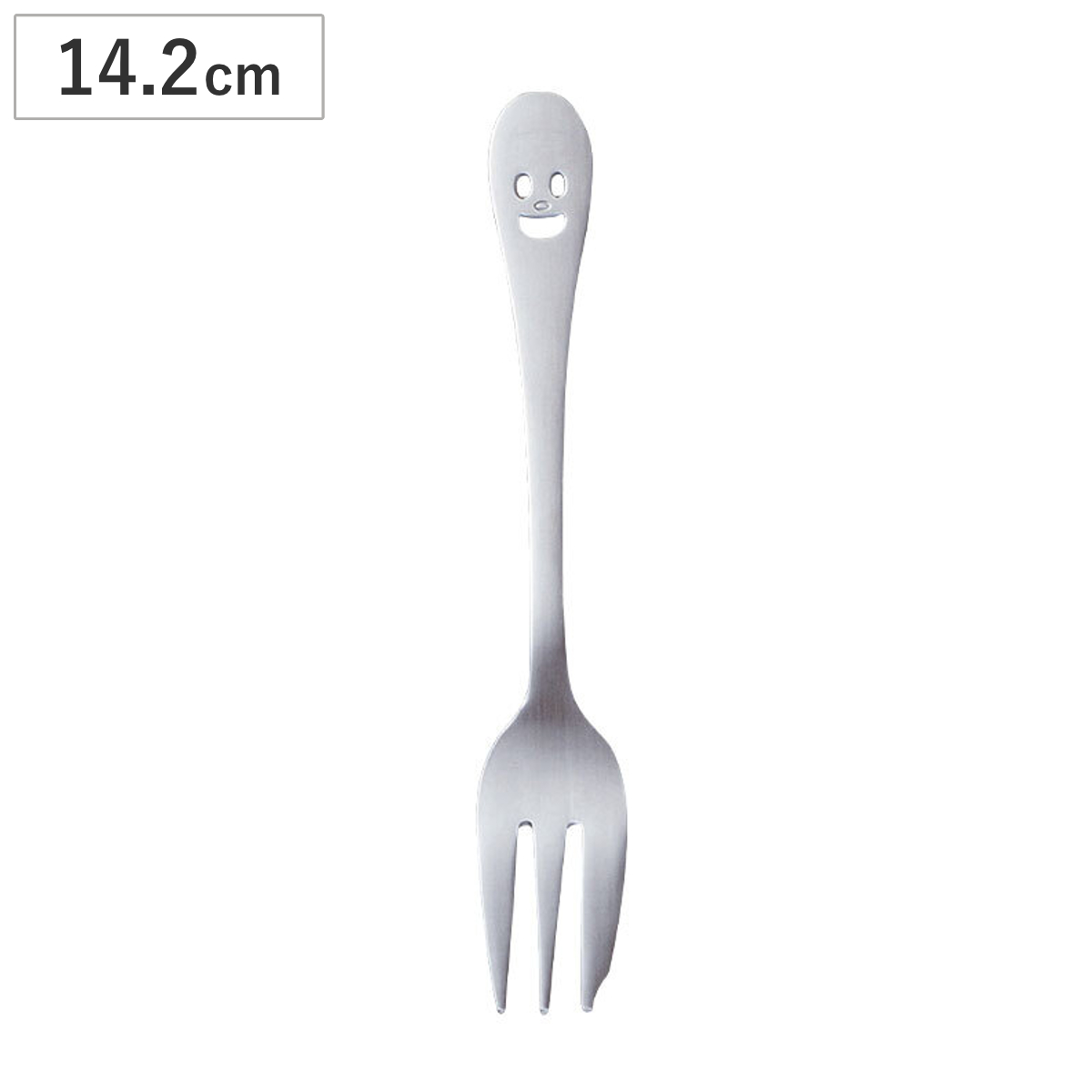 フォーク ニコ ケーキフォーク ( 14.2cm ステンレス 日本製 ケーキ デザート シンプル スタイリッシュ モダン カトラリー )