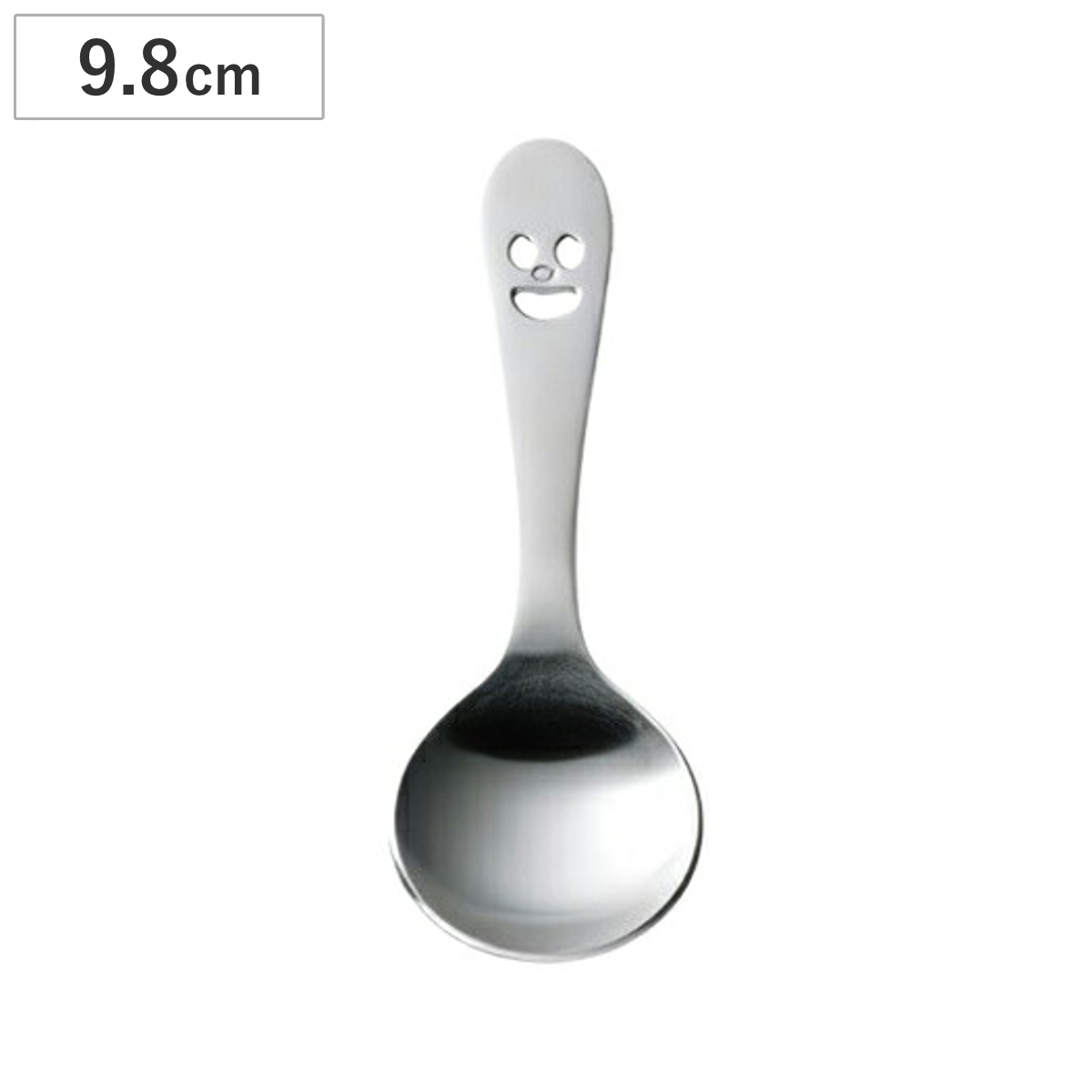 スプーン ニコ プチキャディスプーン ( 9.8cm ステンレス 日本製 茶葉 紅茶 お茶 小さい ミニ シンプル スタイリッシュ モダン カトラリー )