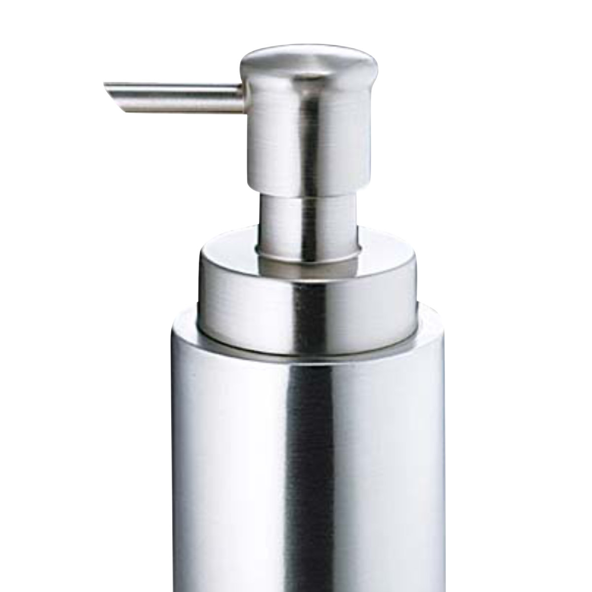 ソープボトル 340ml フォームボトル SALUS ステンレス マトリス ( セイラス ディスペンサー ソープディスペンサー 泡タイプ 泡用 詰め替えボトル 泡用ディスペンサー ポンプボトル 詰め替え ボトル シンプル シルバー )