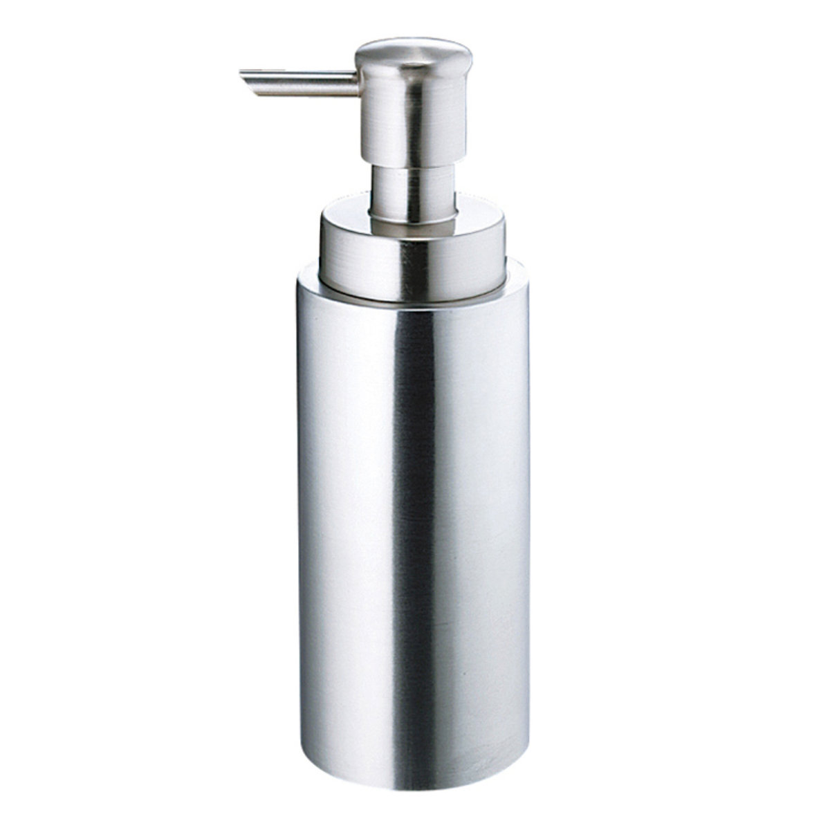 ソープボトル 340ml フォームボトル SALUS ステンレス マトリス ( セイラス ディスペンサー ソープディスペンサー 泡タイプ 泡用 詰め替えボトル 泡用ディスペンサー ポンプボトル 詰め替え ボトル シンプル シルバー )