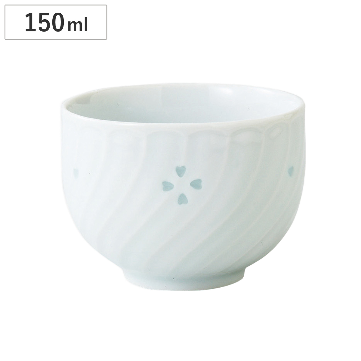 茶器 ホタルレリーフ ツボ仙茶 （ 150ml カップ コップ 湯呑 磁器 波佐見焼 小ぶり 和風 和モダン シンプル 白磁 ）