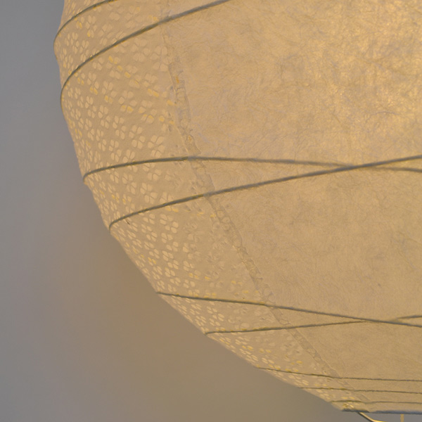 ペンダントライト 2灯 45cm 提灯 ツインホワイト 和紙照明 日本製 彩光デザイン ( 照明 天井 和風照明 丸 和風 吊り下げ 2灯式 照明器具 2灯ペンダント LED 電気 ペンダント照明 インテリア シーリングライト 北欧風 )