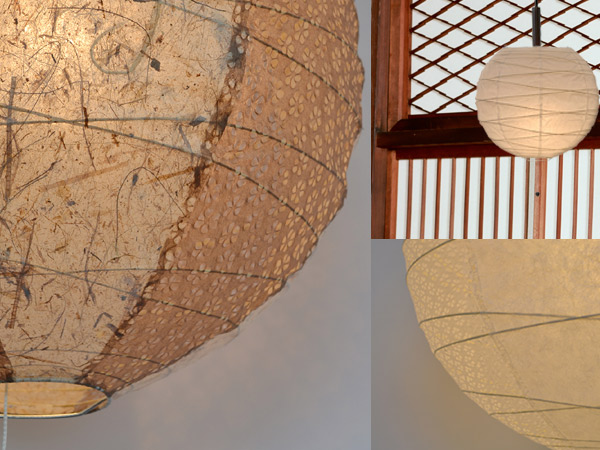 ペンダントライト 2灯 45cm 提灯 ツインホワイト 和紙照明 日本製 彩光デザイン ( 照明 天井 和風照明 丸 和風 吊り下げ 2灯式 照明器具 2灯ペンダント LED 電気 ペンダント照明 インテリア シーリングライト 北欧風 )