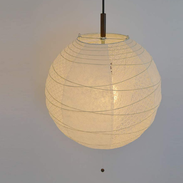 ペンダントライト 2灯 45cm 提灯 ツインホワイト 和紙照明 日本製 彩光デザイン ( 照明 天井 和風照明 丸 和風 吊り下げ 2灯式 照明器具 2灯ペンダント LED 電気 ペンダント照明 インテリア シーリングライト 北欧風 )