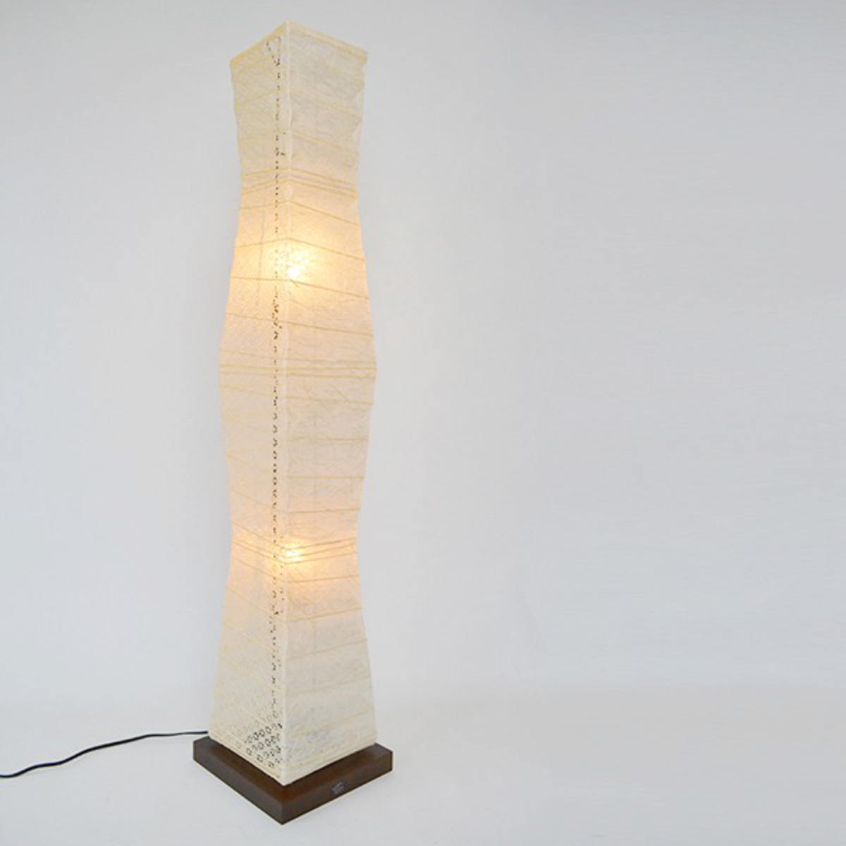 フロアライト 2灯 tree 和紙照明 小倉流紙白×小梅白 日本製 彩光