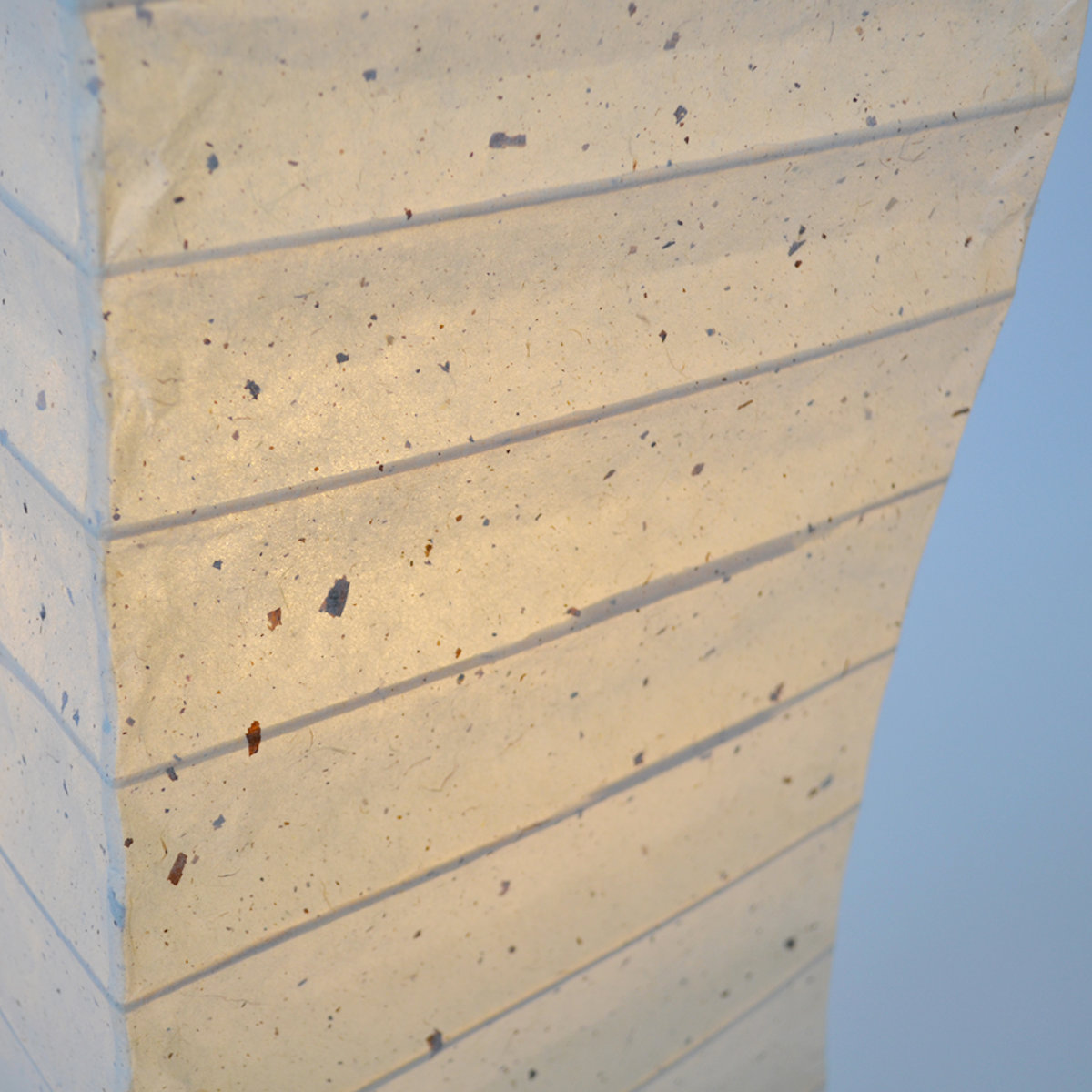 フロアライト 2灯 warp 和紙照明 粕紙 日本製 彩光デザイン ( 本美濃紙 照明 ライト 照明器具 間接照明 フロアランプ 和紙 大型 スタンド )