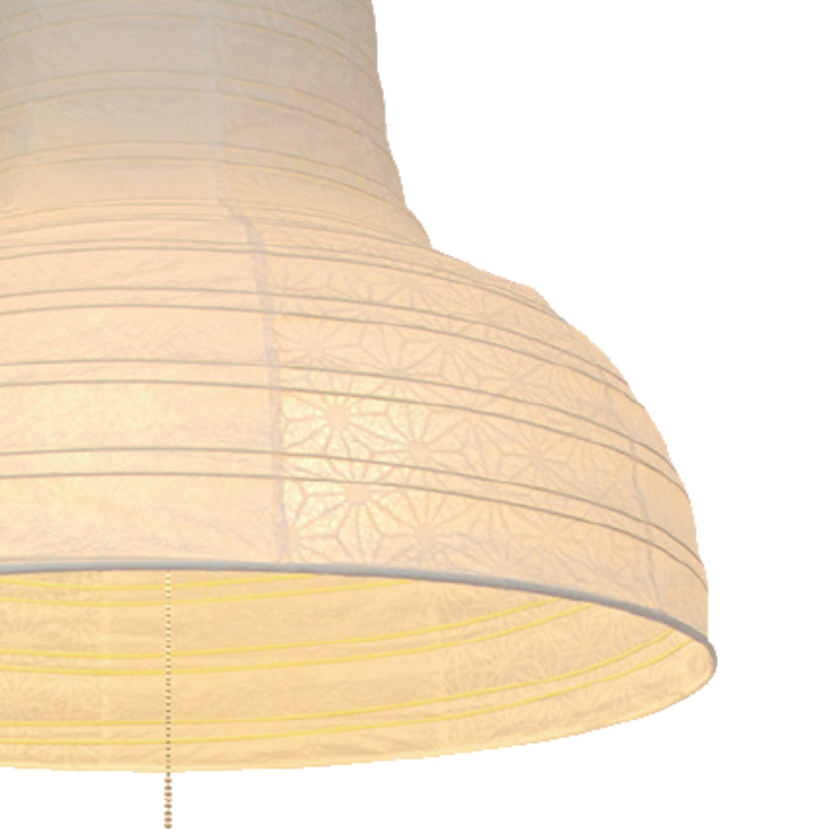 ペンダントライト 3灯 fuji 揉み紙 極み麻葉 日本製 和風 天井照明 ( LED電球対応 美濃 和紙 照明 ライト 吊り下げ照明 吊るす 照明器具 和モダン モダン シンプル ナチュラル おしゃれ こだわり )