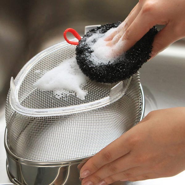 シンクみがき シンク洗いタワシ シンククリーナー ( 掃除 キッチン たわし タワシ 台所 シンク磨き キッチン清掃 シンク洗いたわし 束子 流し台用 )