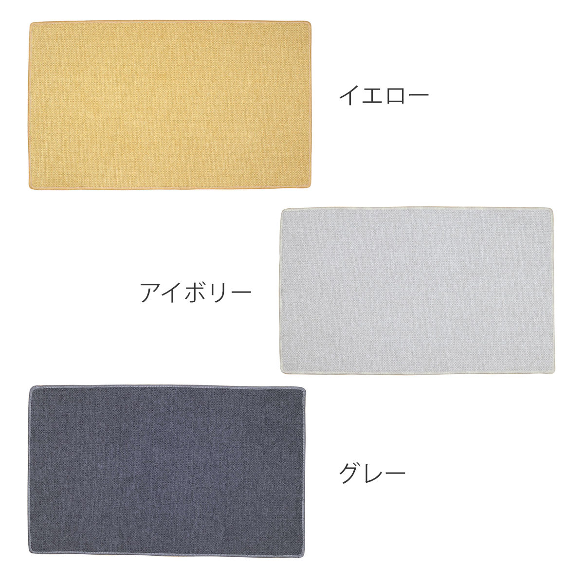 キッチンマット PallyPally 47×80cm 撥水加工 洗濯機可 ( マット キッチンラグ インテリアマット 台所マット 水に強い 洗える 薄手 マルチマット 玄関マット ラグマット 玄関 洗面所 室内 ラグ 滑り止め加工 撥水 拭ける ) 【ブラウン】 ブラウン