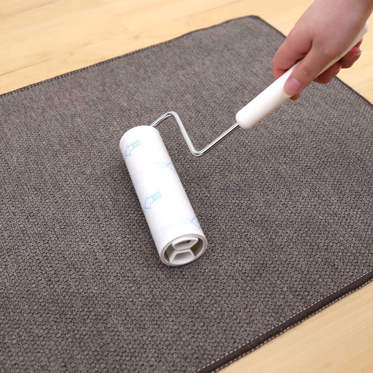 キッチンマット PallyPally 47×240cm 撥水加工 洗濯機可 ( マット キッチンラグ インテリアマット 台所マット 水に強い 洗える 薄手 マルチマット 廊下敷き ラグマット 室内 ラグ 滑り止め加工 撥水 拭ける ) 【ブラウン】 ブラウン