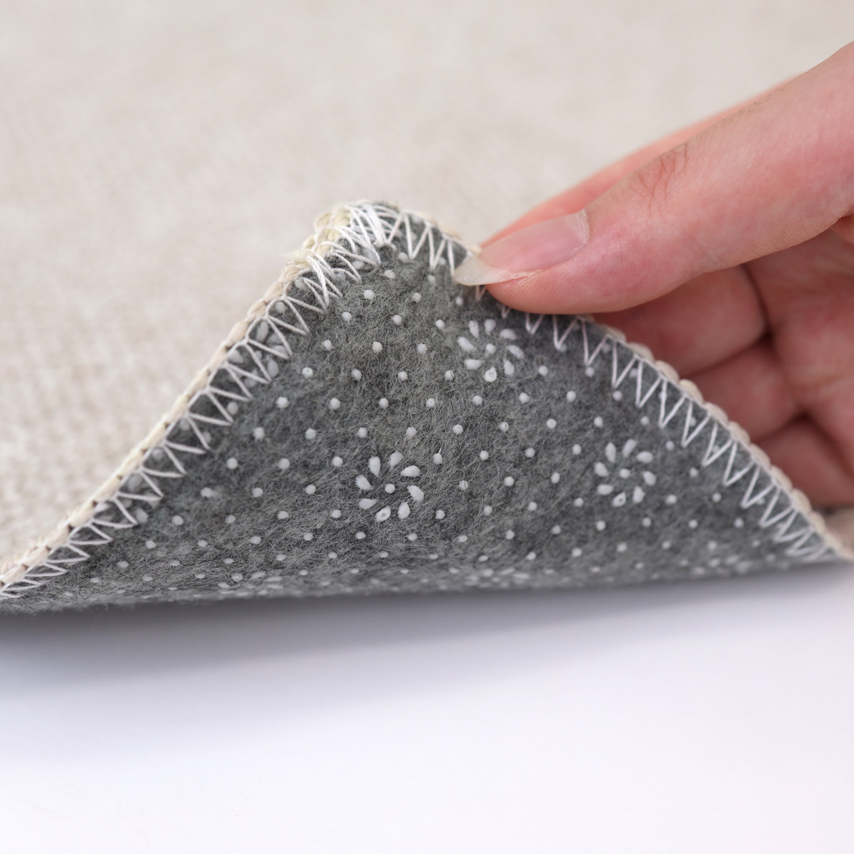 キッチンマット PallyPally 47×240cm 撥水加工 洗濯機可 ( マット キッチンラグ インテリアマット 台所マット 水に強い 洗える 薄手 マルチマット 廊下敷き ラグマット 室内 ラグ 滑り止め加工 撥水 拭ける ) 【ブラウン】 ブラウン