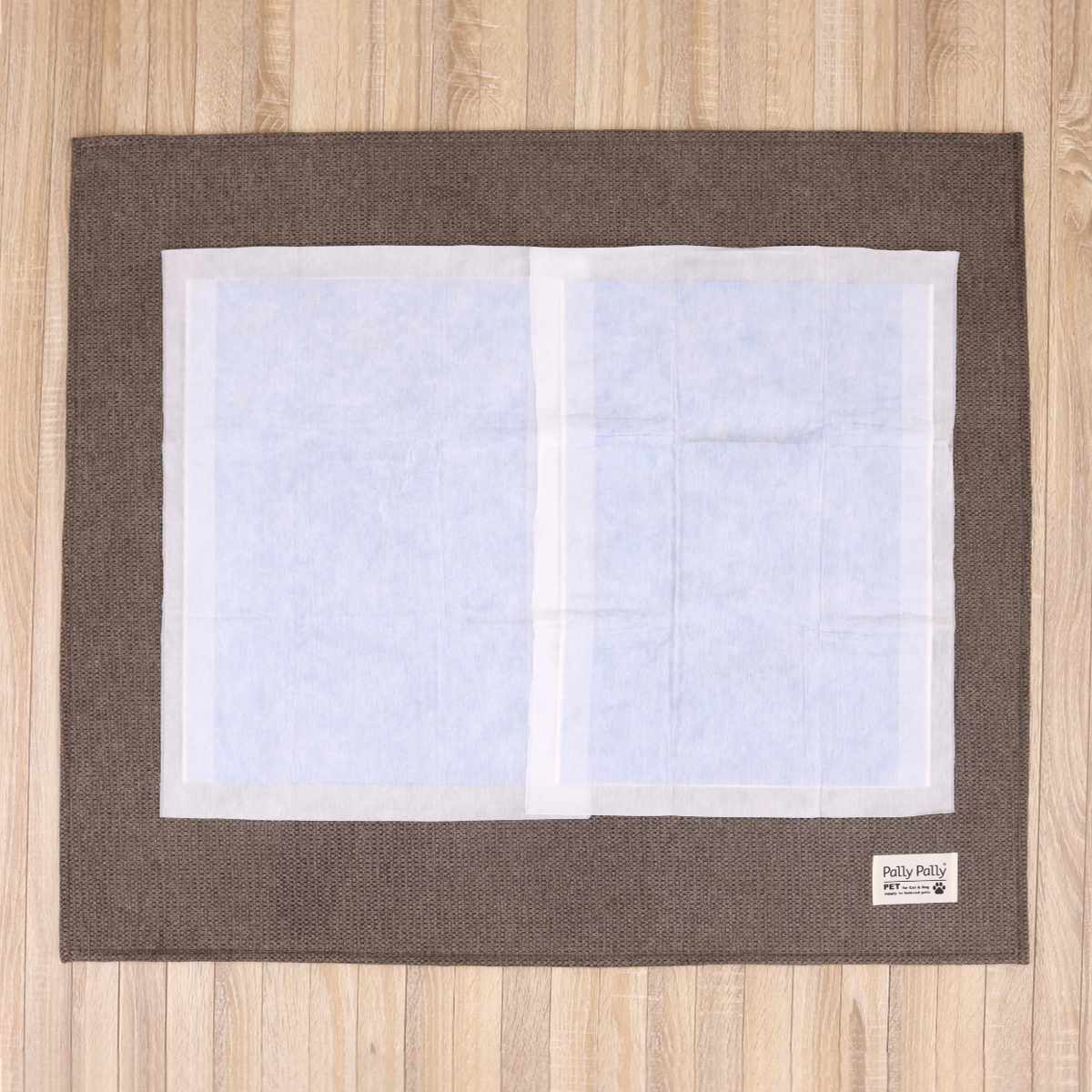 ペットマット 100×86cm PallyPallyPET 犬 猫 はっ水 ( 洗える 滑り止め トイレマット はっ水加工 滑りにくい 床暖房対応 ペット ペット用品 ウォッシャブル 丸洗い 洗濯可 撥水加工 お手入れ簡単 ズレにくい 犬用 猫用 ペット用 ) 【グレー】 グレー