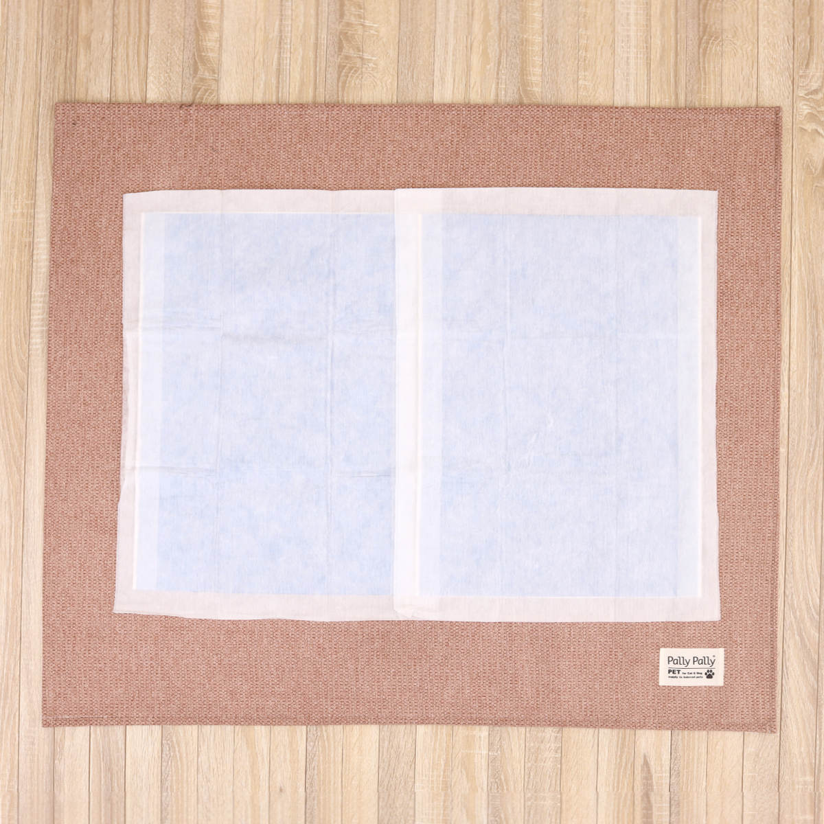 ペットマット 100×86cm PallyPallyPET 犬 猫 はっ水 ( 洗える 滑り止め トイレマット はっ水加工 滑りにくい 床暖房対応 ペット ペット用品 ウォッシャブル 丸洗い 洗濯可 撥水加工 お手入れ簡単 ズレにくい 犬用 猫用 ペット用 ) 【グレー】 グレー