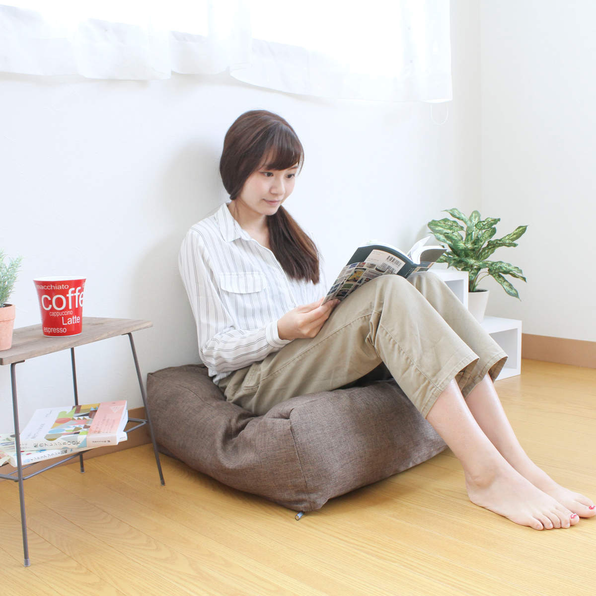 布団 収納 クッション カバー 2枚セット かけ布団がクッションになる布団収納袋 収納袋 ( 掛け布団収納袋 シングル クッションカバー 掛け布団 洗える 大きいクッション 冬布団 こたつ布団 毛布 インテリア シーズンオフ ) 【オレンジ】 オレンジ