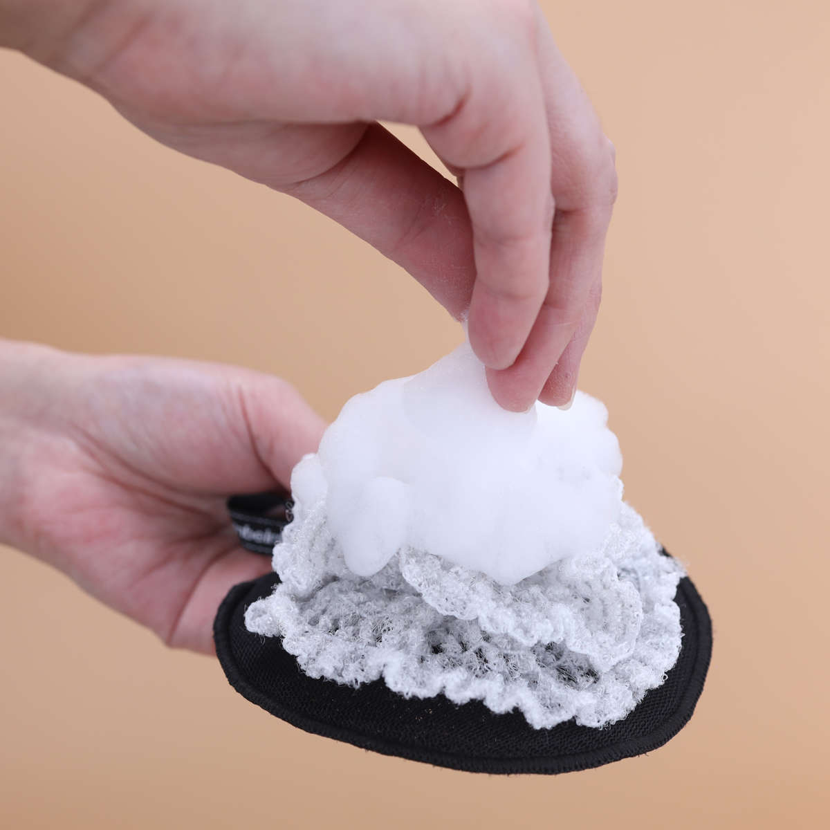 キッチンスポンジ 軽い力で食器洗いスポンジ ( スポンジ 食器洗いスポンジ 食器用スポンジ へたりにくい 泡立ち 速乾 丸型 台所用スポンジ クリーナー 水切れ やわらかい 傷つけない パッキン スライサー 皿洗い かわいい )