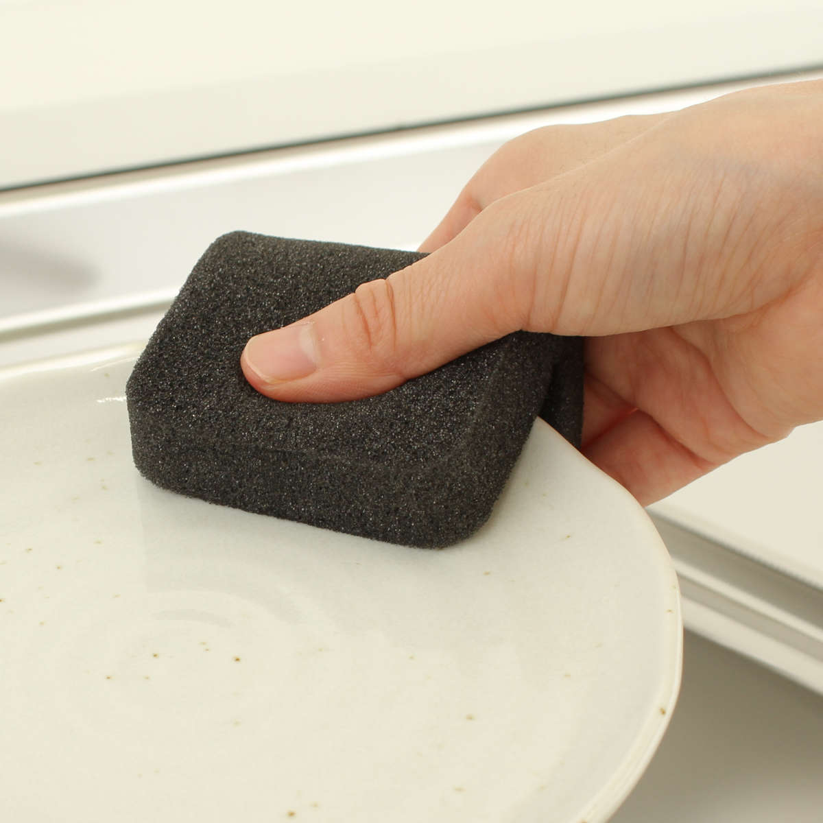 キッチンスポンジ コーティングを長持ちさせる スポンジ ( フライパン 鍋 炊飯器 洗い 食器洗いスポンジ 食器用スポンジ やわらかい 泡立ち 台所用スポンジ クリーナー 水切れ 傷つけない コーティング 皿洗い キッチン )